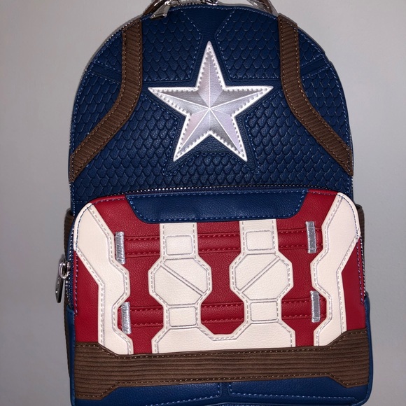 Marvel Captain America Endgame Backpack - Picture 2 of 2